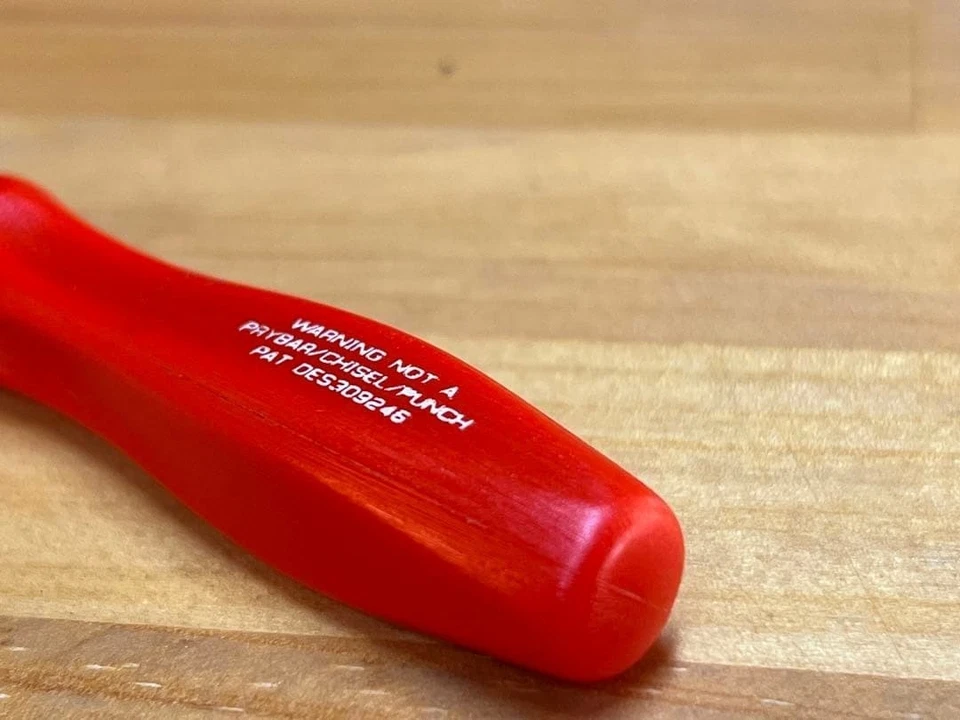 Snap-on SDDP301 Mini Hard Handle Phillips Screwdriver Red - Image 4 of 4