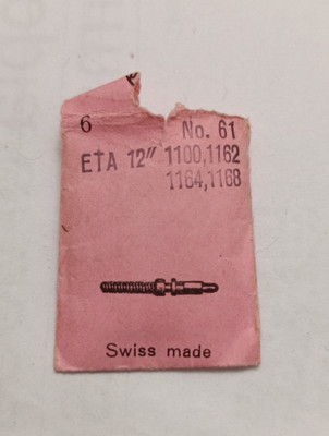 Winding stem Antriebswelle Tige ETA 1100 - 1162 - 1164 - 1168
