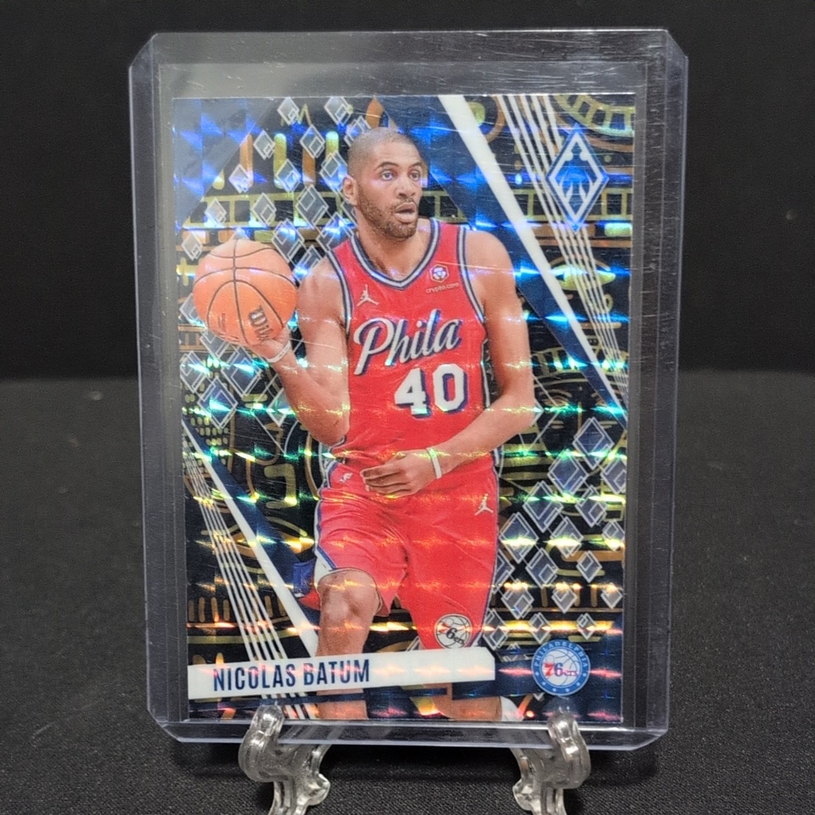 Phoenix 2023-24 Nicolas Batum Hieroglyphics SP - Philadelphia 76ers Case Hit
