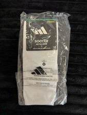 Adidas Metro White Socks Size Large.