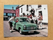 Ford Anglia 100E Press Photograph - Morris Dancers