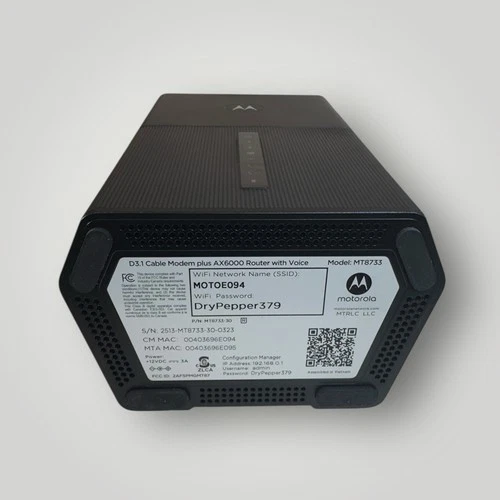 DOCSIS 3.1 Cable Modem (with phone ports) - Thumbnail 2