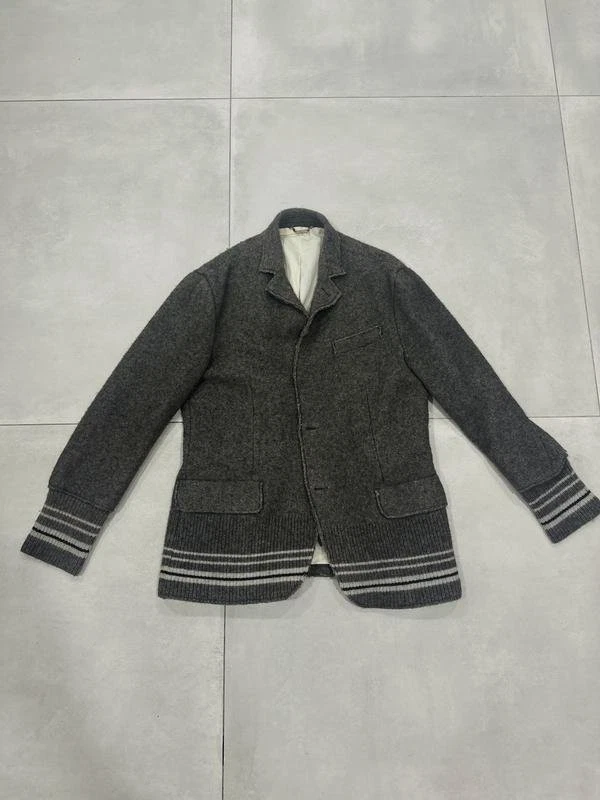 Men Iceberg Jacket Grey Wool 42 / XL / 50 - Bild 3 von 4
