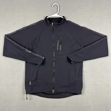 Showers Pass Skyline Jacket Mens Medium Black Softshell Cycling Artex Pockets