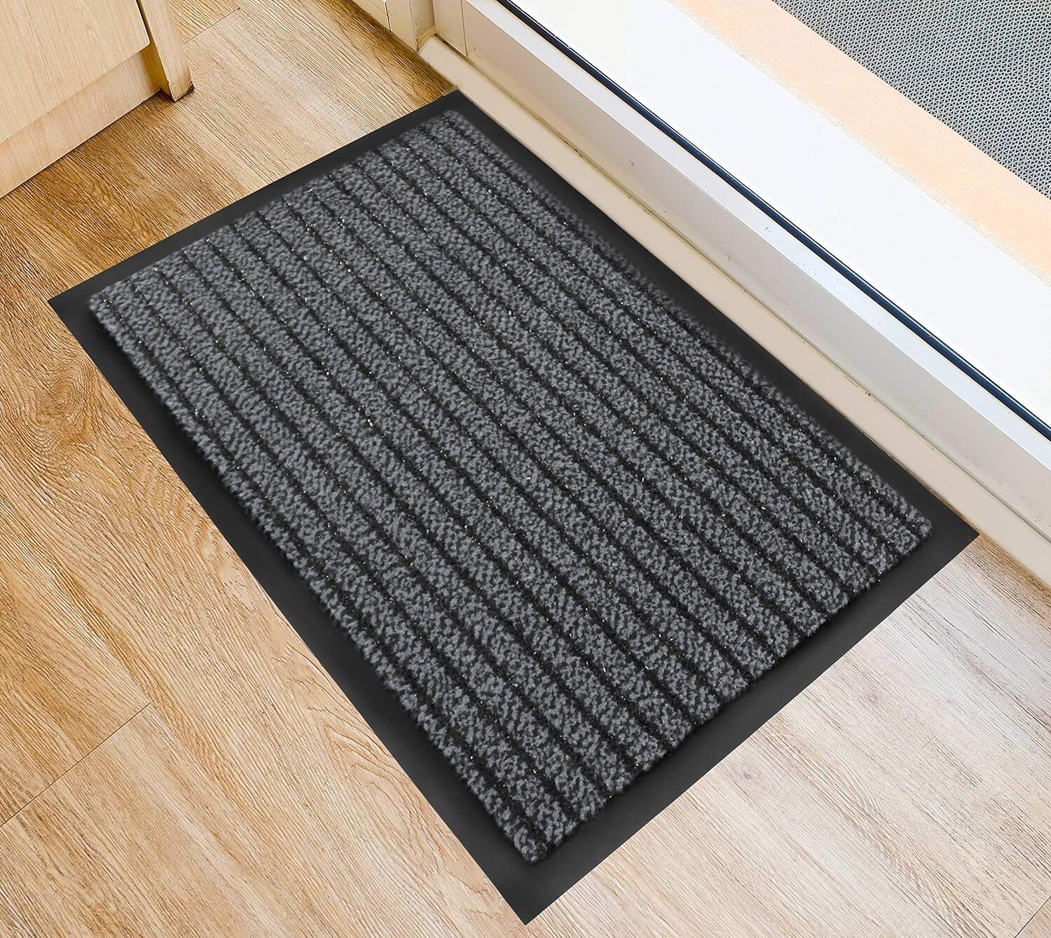 Floortex Doortex Ultimat, Коврик для входной двери в помещении, 90 см x 150 см, Серый FC490150