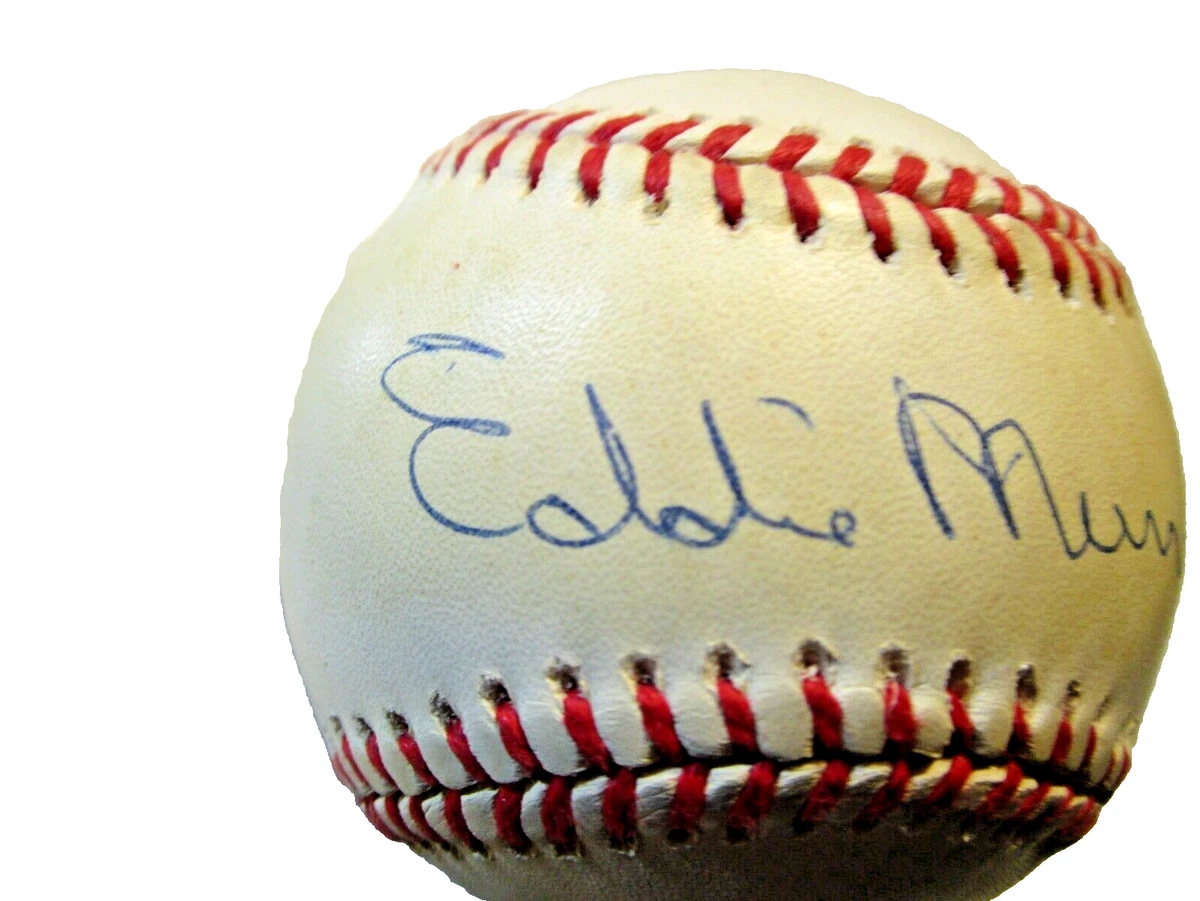 Eddie Murray Baltimore Orioles Original Autographed Baseball MLB