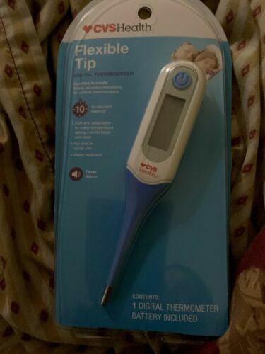 CVS Digital Thermometer Flexible Tip Oral or Rectal Use for sale online ...