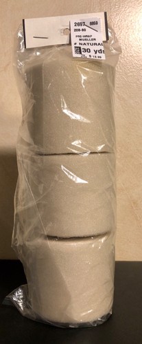 Neu mit Etikett! Mueller Pre-Wrap Under-Wrap Isolierend Sportband Natur 3er Pack - Bild 1 von 5