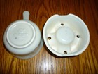 Pfaltzgraff "HEIRLOOM" 2 Piece Butter Warmer .. Nice Piece .. Hard to Find... — photo 2