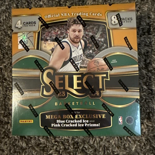 2023 Panini Select NBA Basketball Factory Sealed 8 Pack Mega Box
