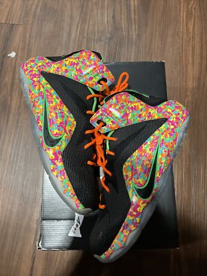 nike lebron 12 fruity pebbles