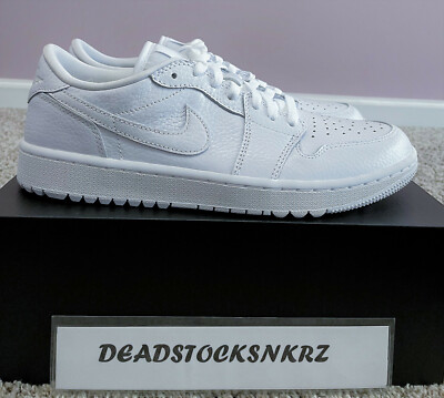 Nike Air Jordan 1 Low Golf Triple White DD9315 101 Men's Sizes