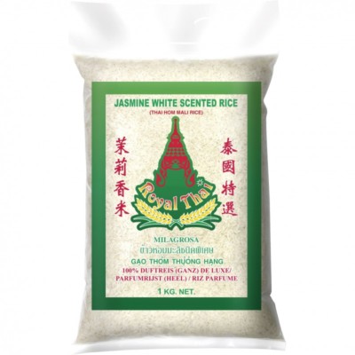 [ 1kg ] ROYAL THAI Langkorn Duftreis (ganz) DE LUXE / Jasmin Rice