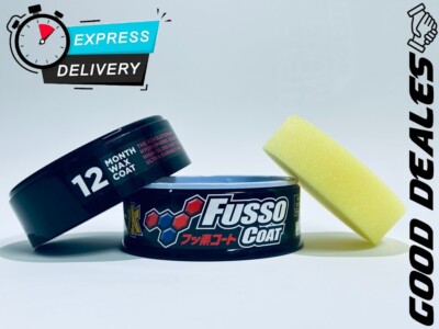 Soft99 Fusso Coat 12 Months Wax Dark 200g Legendary JDM Wax New Formula - UK