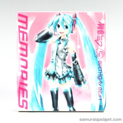 Hatsune Miku 5th Birthday Best - Memories - CD Album + DVD