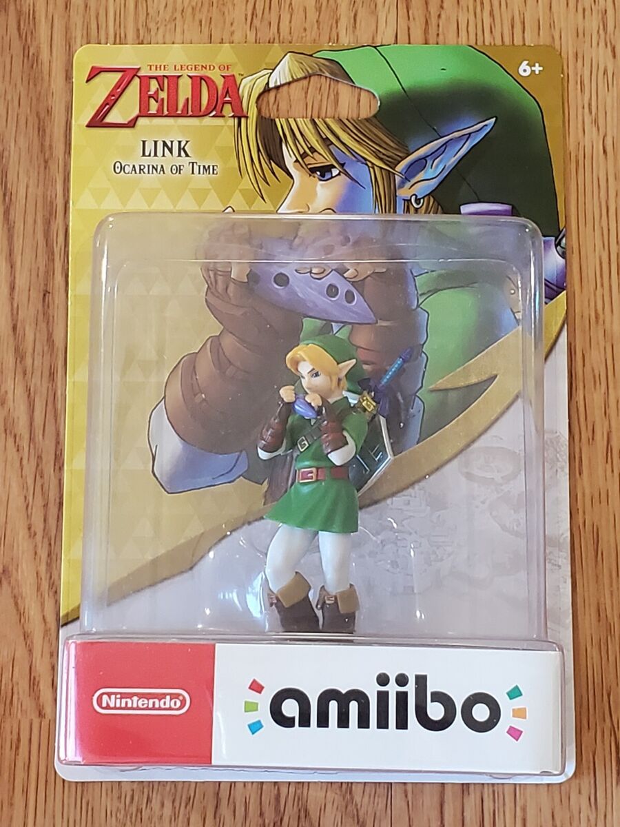 Nintendo Amiibo Link Ocarina of Time The Legend Of Zelda BOTW Switch 1st  Edition