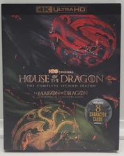 HBO House of the Dragon 4K Ultra HD Complete Second Season **New Sealed**