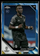 2021-22 Topps Chrome UEFA Champions #65 Adama Traoré Blue Refractor #/150 37896