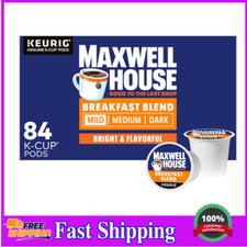 Maxwell House Breakfast Blend Light Roast K-Cup Coffee Pods 84 Ct Box 