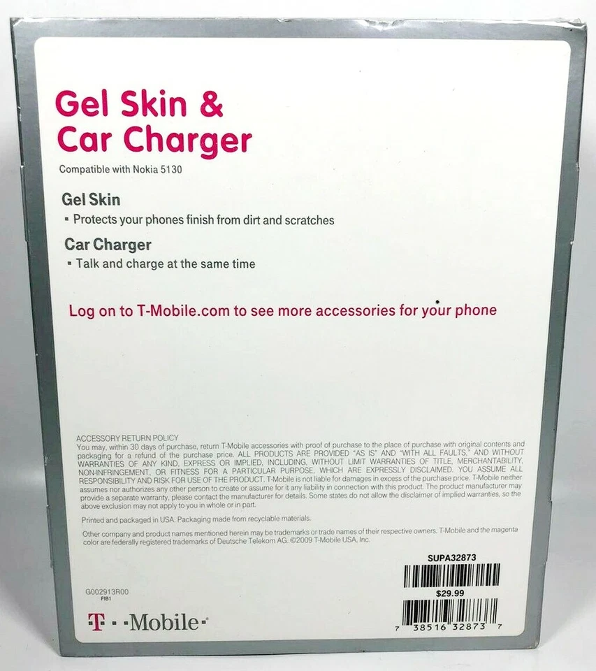Recubrimiento de gel y cargador de coche para Nokia 5130 Foto 2 de 4
