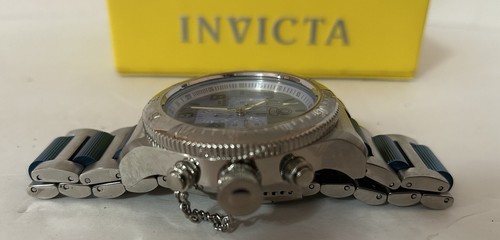 Invicta Men's 15478 Russian Diver Quartz Chronograph Platinum Dial Watch #AM - Picture 5 of 7