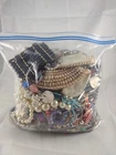 5 Pound Used Costume Jewelry Lot for Crafting Vintage to Now Some Wearable #136
