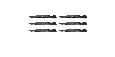 Rotierende 6er-Pack Rasenmähermesser passend für Troy Bilt 742-0677A 742-0677B