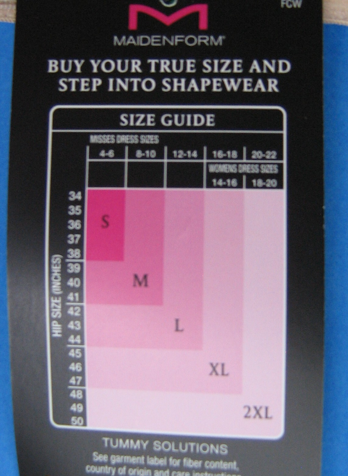 MAIDENFORM SHAPEWEAR Large Firm Tummy Control Waist Nipper Lace Beige