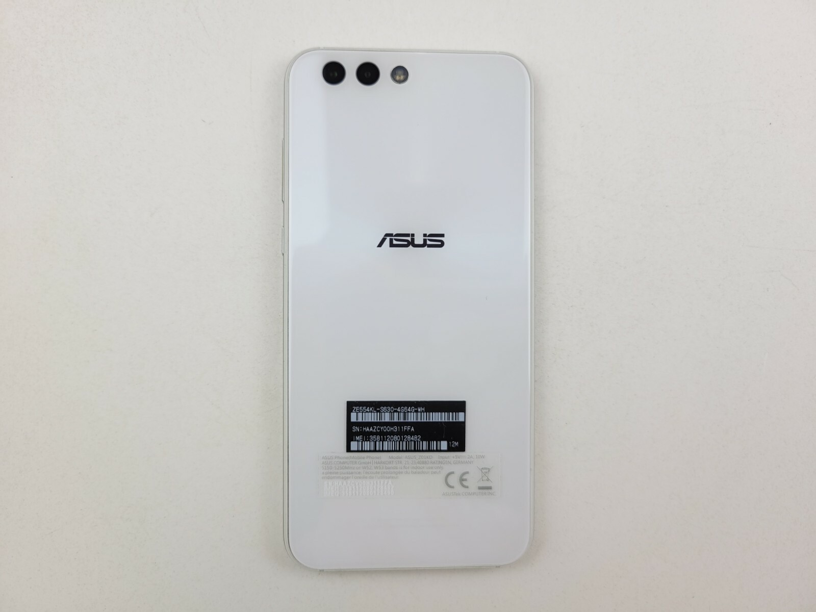 Asus Zenfone 4 Ze554kl 64 Gb Moonlight White Unlocked Smartphone For Sale Online Ebay