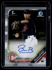 Brayan Rocchio 2019 Bowman Chrome 1st Refractor Auto Card /499 #CPA-BR