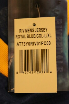 専用ページ°・*:.。.☆ Riverdale Archie Andrews Football Jersey Blue Yellow Men's Size M