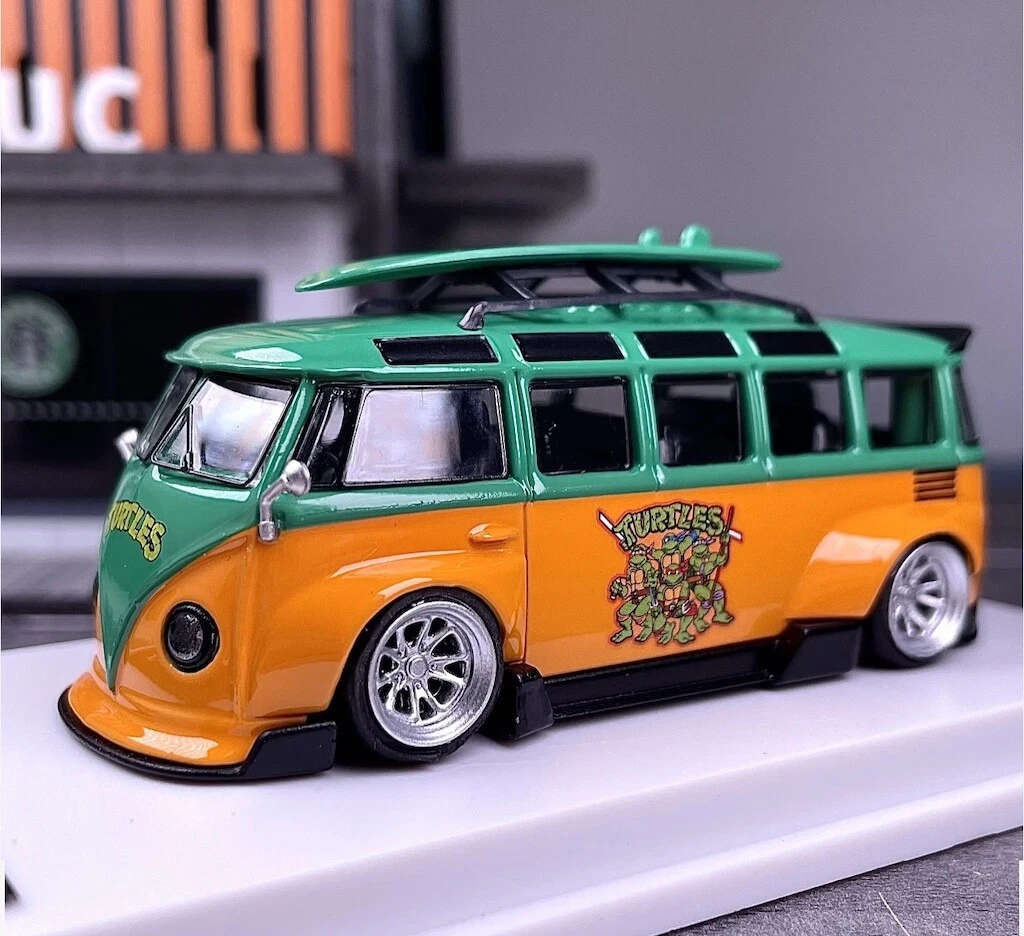 1/64 VW T1 Kombi Bus RWB Teenage Mutant Ninja Turtles