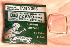 Vintage Flexo Watch Crystals Germanow Simon Mach PMY305