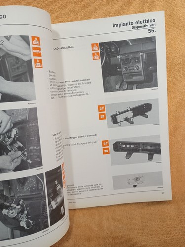 FIAT UNO GAMMA '89 IMPIANTO ELETTRICO - MANUALE ASSISTENZA TECNICA- leggi tutto - Foto 11 di 11