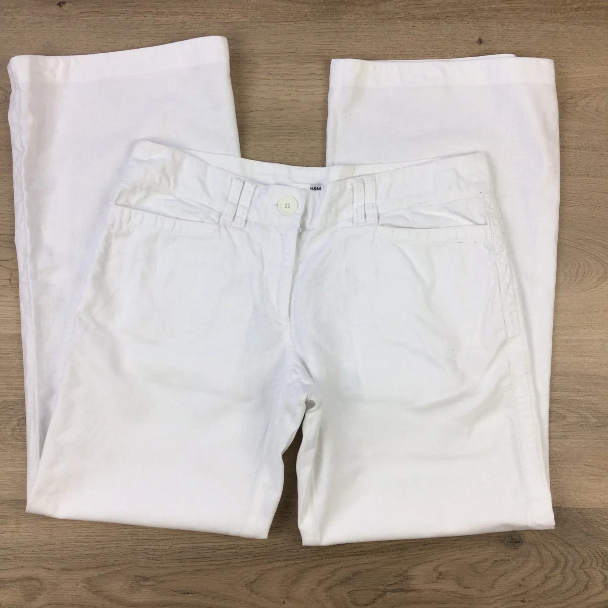 H and shop m linen pants