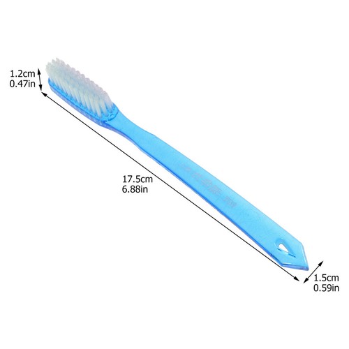 6 Pcs Hard Brush Teeth Extra Firm Toothbrushes for Adults Bristle Cleaning - Bild 3 von 12