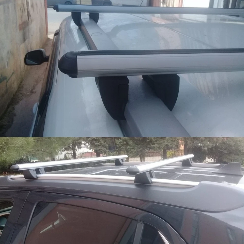 Portaequipajes barras transversales de techo para Audi A6 Avant Wagon 1994 2004 Foto 4 de 4