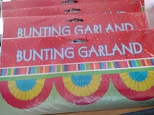 5 packs of Bunting Garland 9 ft each by Amscan
