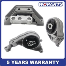 3PCS Front Rear Motor & Auto Trans Mount Set Fit For 06-07 Saturn Ion 2.4L