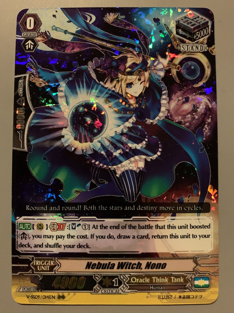 CARDFIGHT VANGUARD NEBULA WITCH NONO (ORACLE THINK TANK) V-SS09