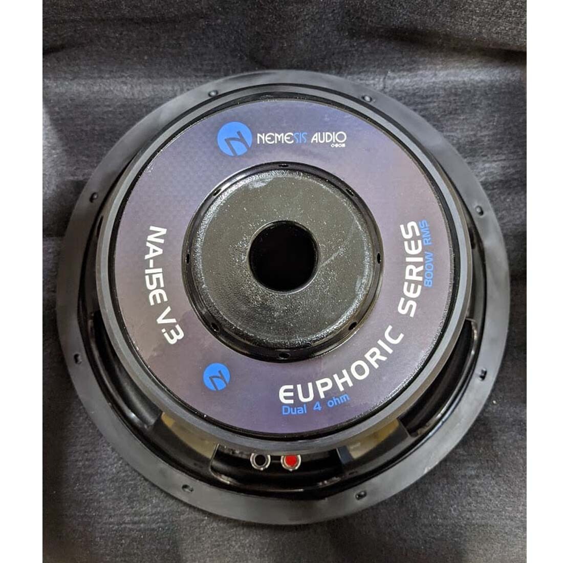 Nemesis Audio NA15EV.3D4 15" 1200W Peak Dual 4Ohm DVC Car Audio Subwoofer eBay