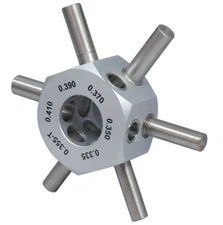 Golf Mechanix Golf Club Shaft and Hosel Gauge Set Measuring Tool