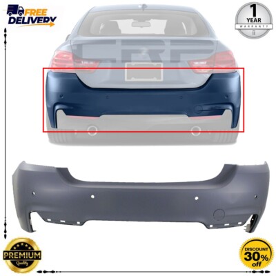 Rear Bumper Cover For 2014-2016 BMW 428i 435i Primed