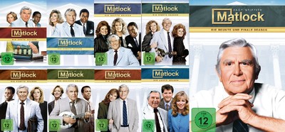 52 DVDs * MATLOCK - SEASON / STAFFEL 1 - 9 IM SET - Andy Griffith # NEU OVP +