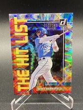 2022 Panini Donruss The Hit List #/349 Royals - WHIT MERRIFIELD