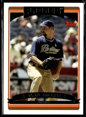2006 Topps Updates & Highlights #UH109 Alan Embree Padres