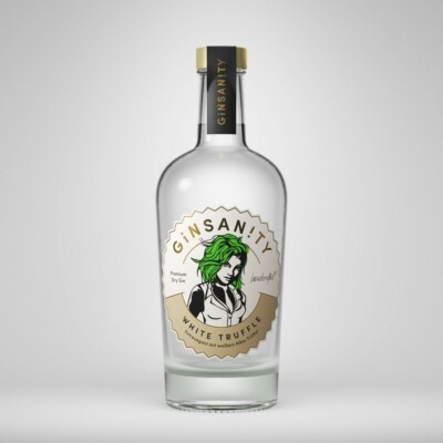 Ginsanity White Trüffle Premium Dry Gin 500ml 42,5%