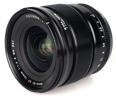 New Fujifilm FUJINON XF 16mm F1.4 R WR Lens