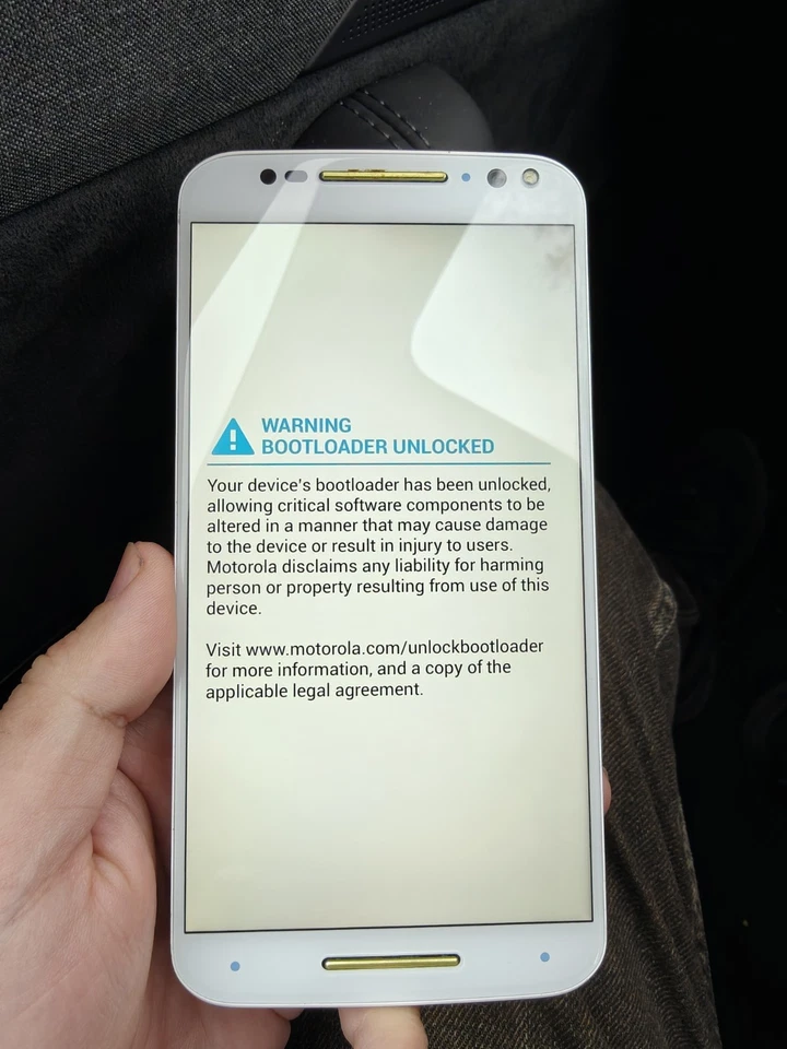 Motorola XT1575 Moto X Pure Edition 64 GB blanco/champán desbloqueado de fábrica A+ Foto 4 de 4