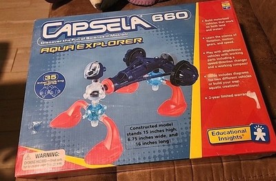 Capsela 660 Aqua Explorer Vintage Educational Insights Science New Sealed Box